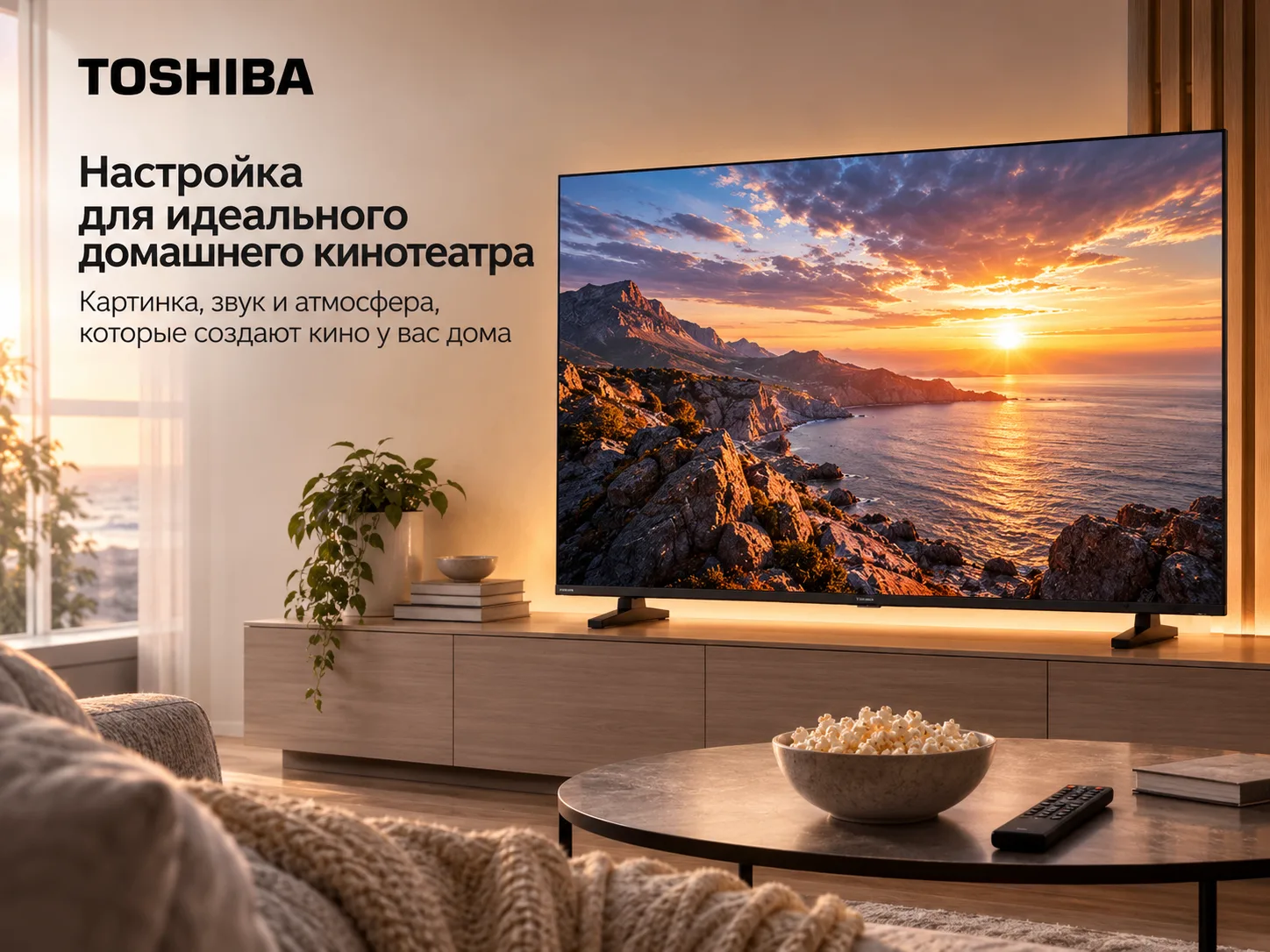 Сегодня мы хотим поделиться настройками телевизора Toshiba, которые создадут эффект кин...