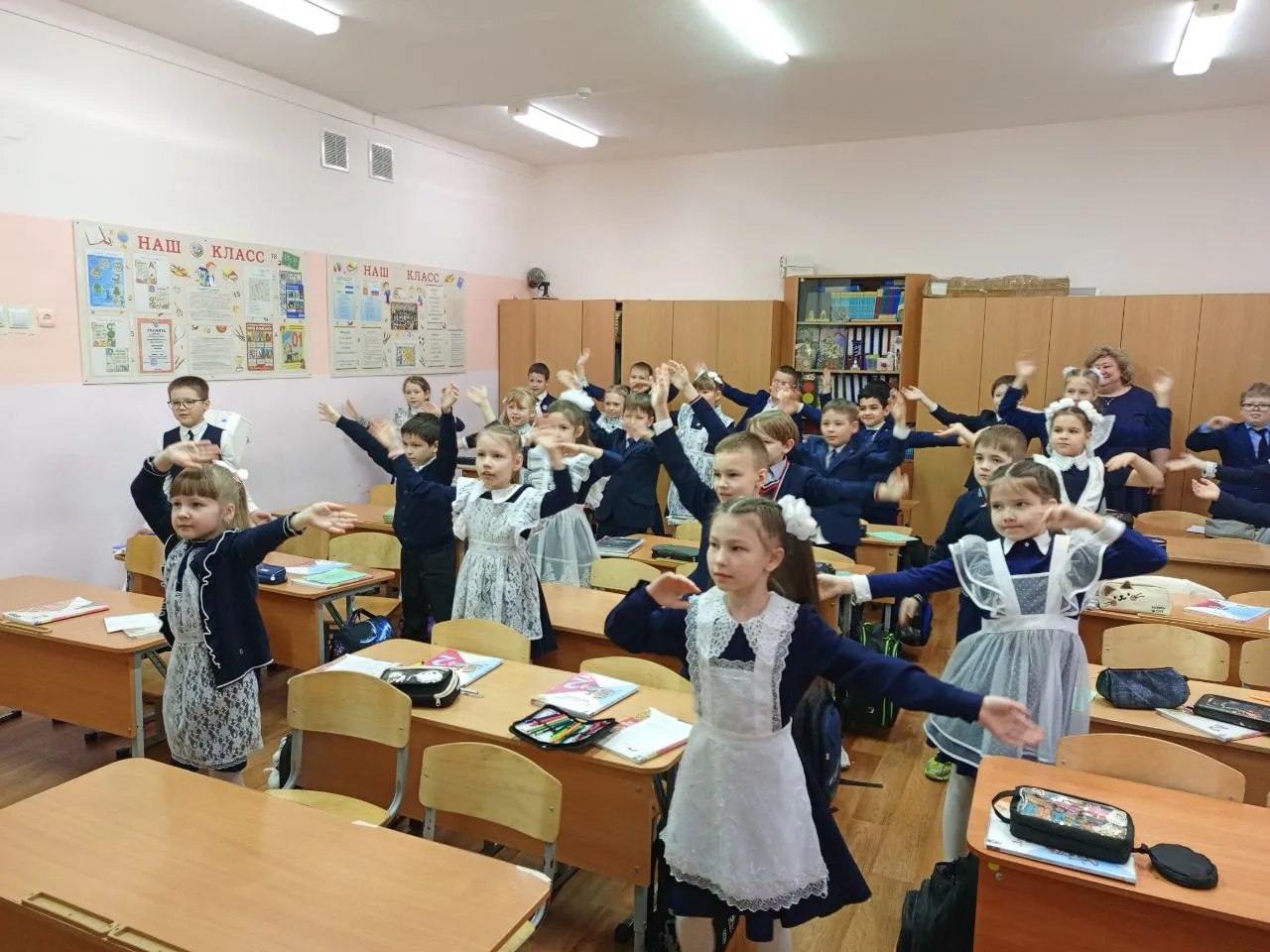 🐣➡️🦅 Сегодня в нашей школе состоялось особое событие — торжественное посвящение  учеников начальной 