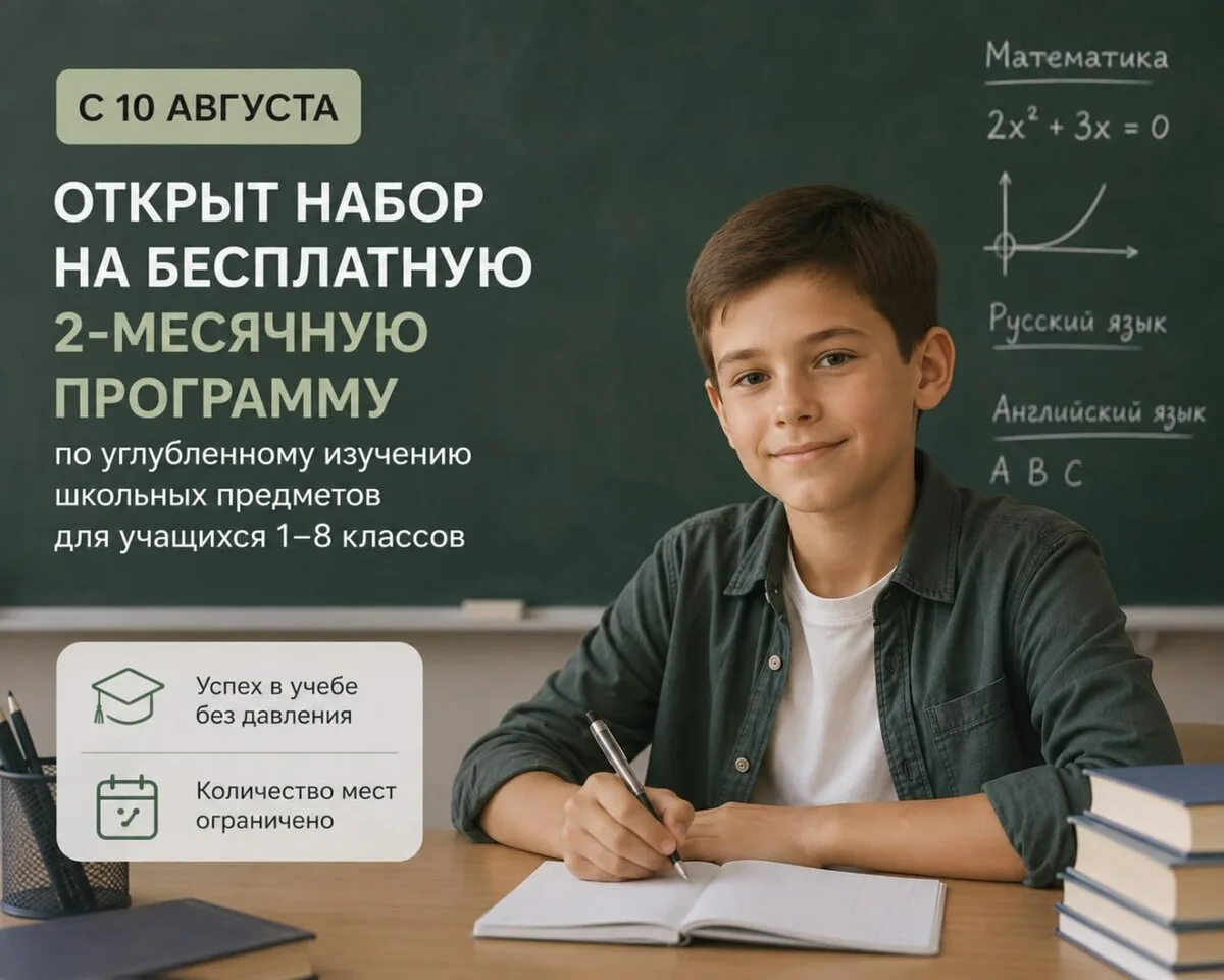 Важная информация для родителей школьников 1–8 классов