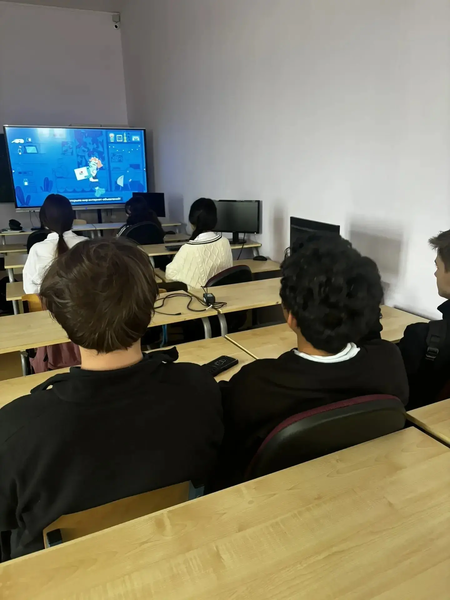 В школe прошли видео-уроки проекта "Цифровой лигбез" для учеников 8–11 классов В рамках реализации п