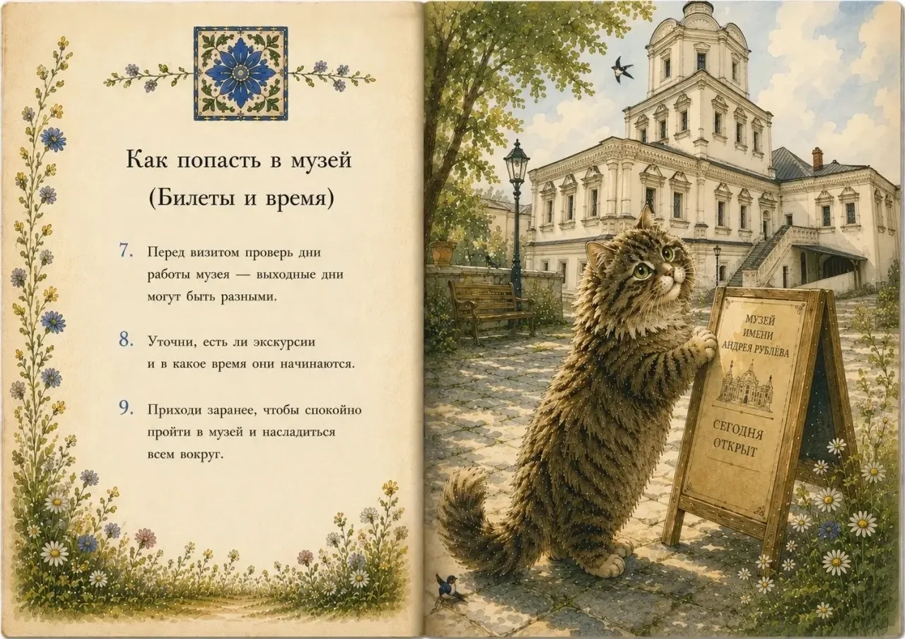 Привет! Я музейный кот Боня🐾