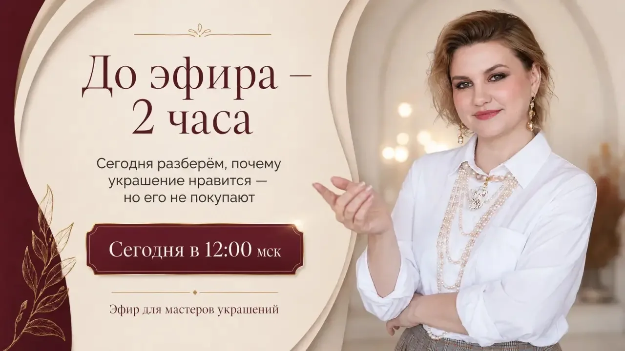 Через 2 часа встречаемся на эфире 💛