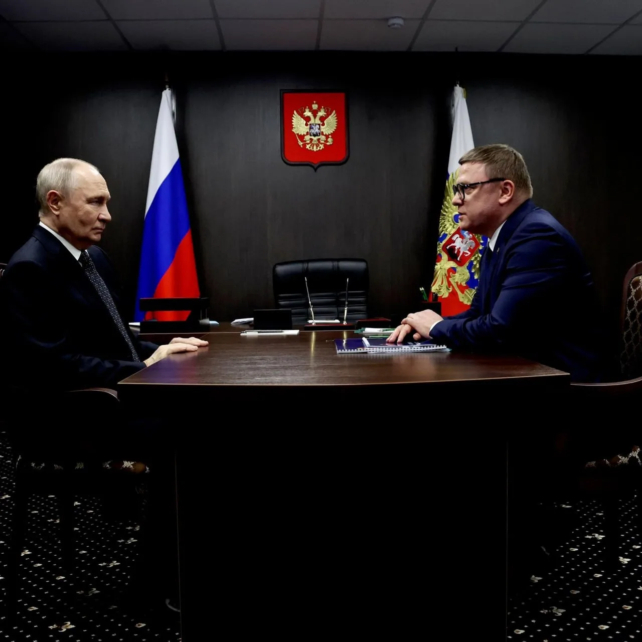 🤝 Путин в рабочей поездке встретился с Текслером
