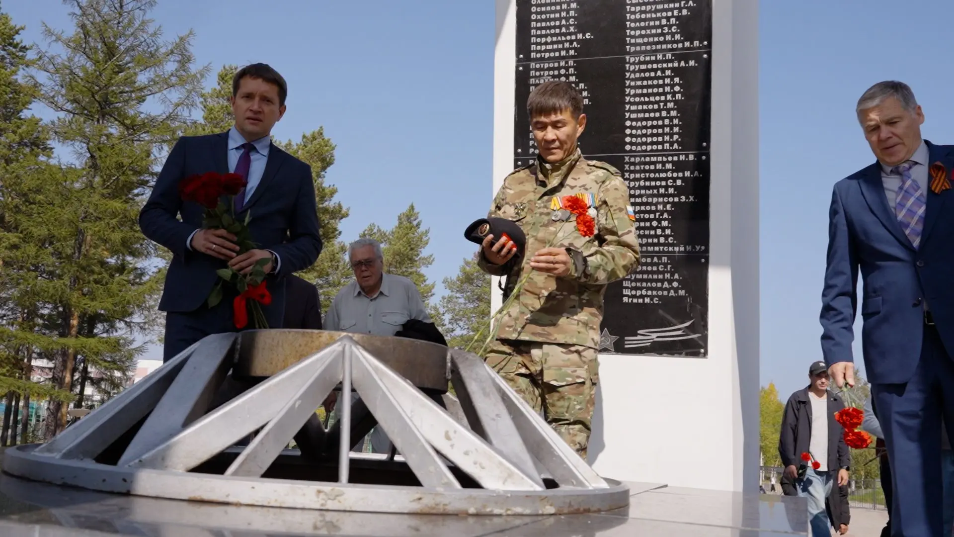 Сегодня мы вспоминали тех, кто подарил нам мир 🕊️
