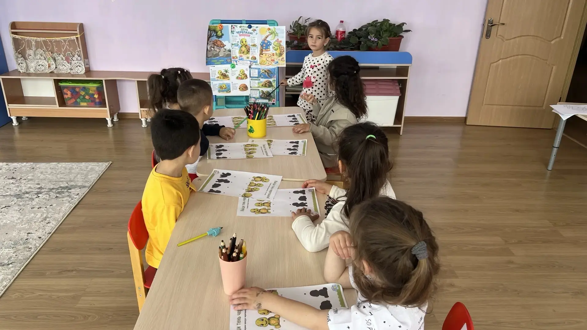 🐢 День черепахи в средней группе “Лучики”.