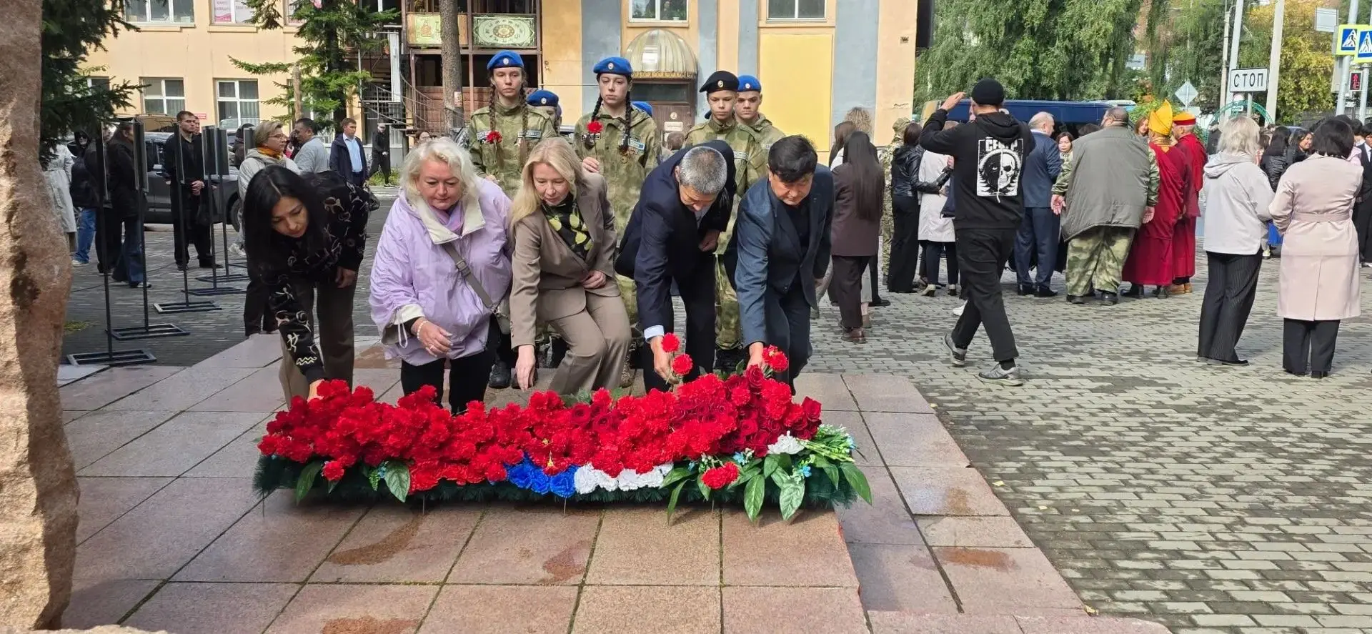 Работники Министерства приняли участие в  памятном митинге, приуроченном ко Дню солидар...