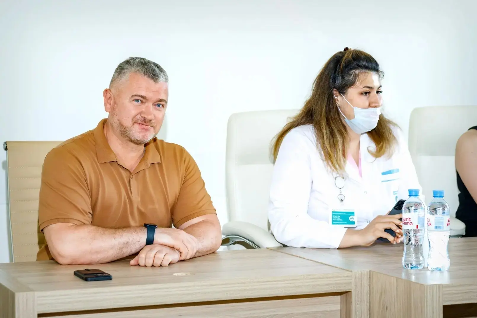 Провели ещё одну лекцию по донорству костного мозга — в филиале № 2 поликлиники № 8. Здесь в зале си