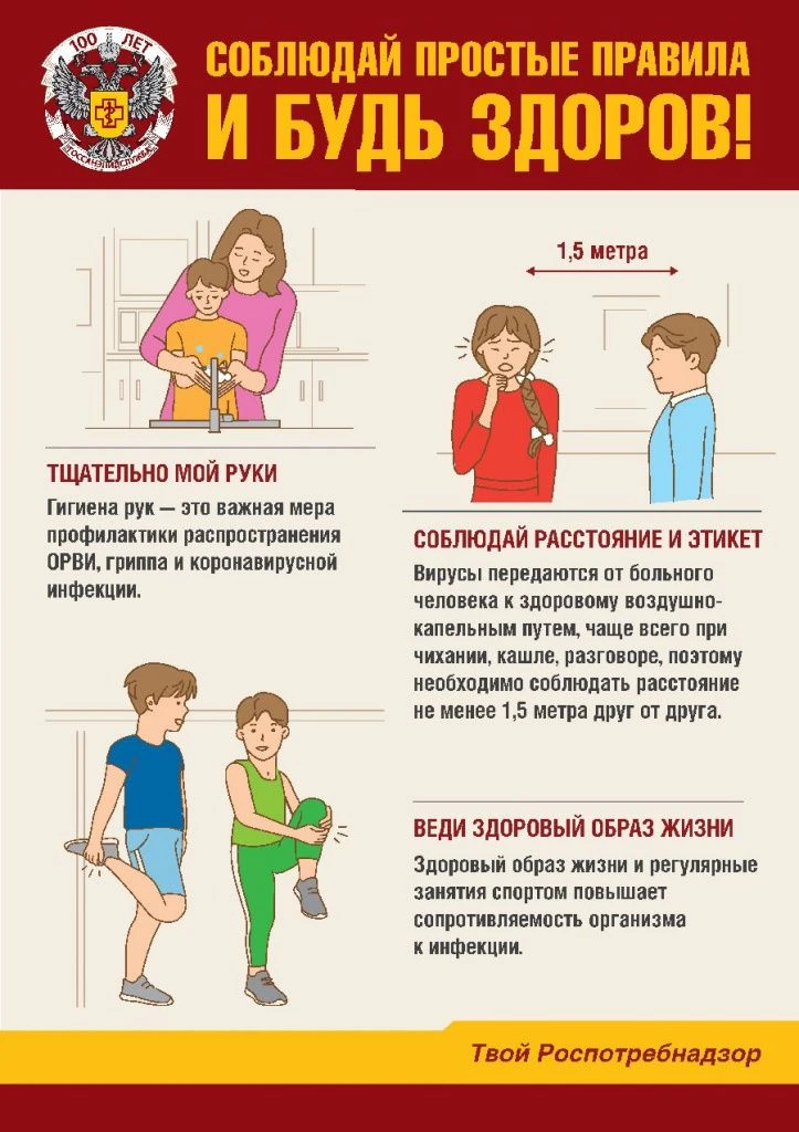 ПРОФИЛАКТИКА ГРИППА И ОРВИ.Уважаемые родители, следите за состоянием здоровья своего ре...