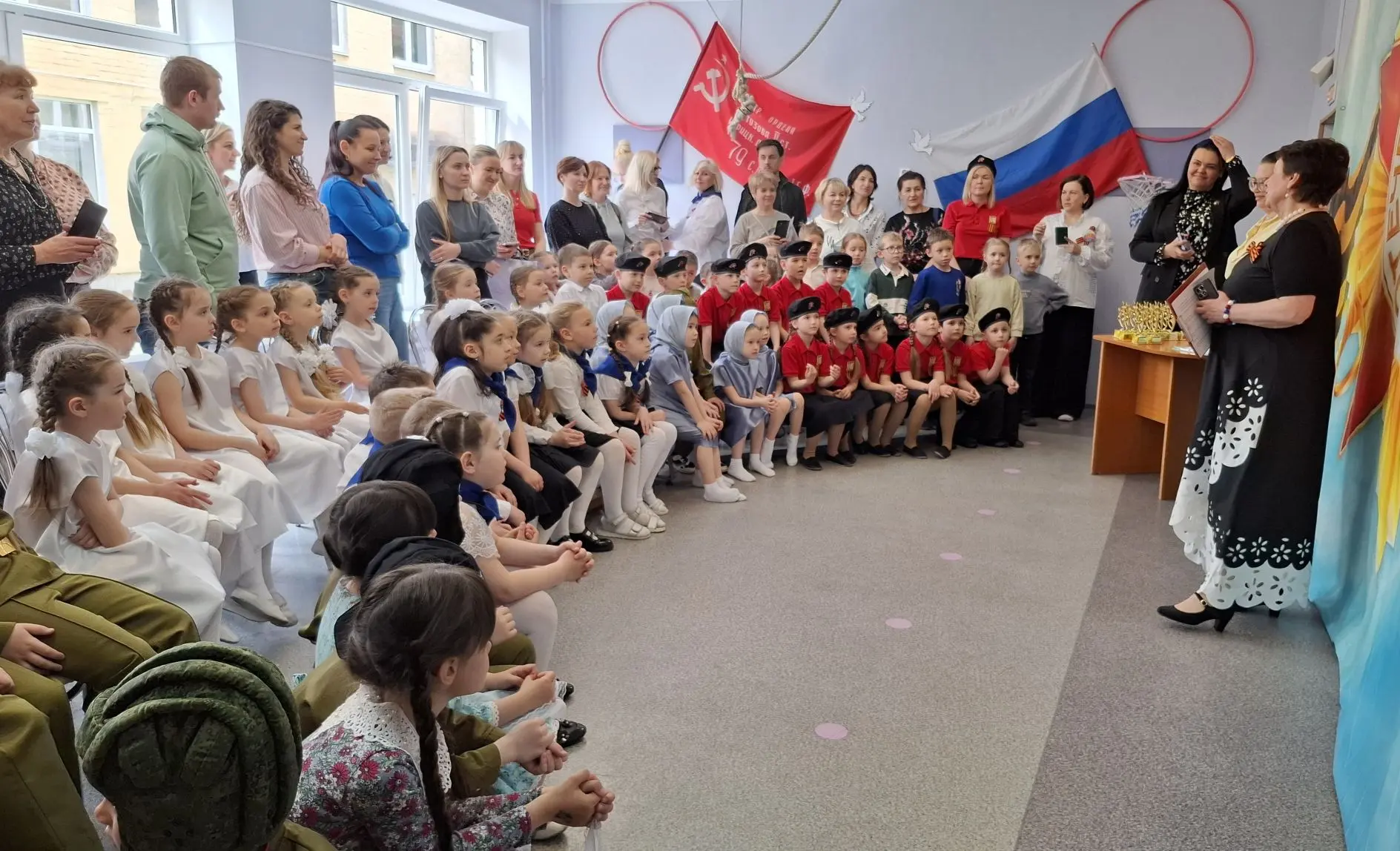 30 апреля коллектив воспитанников дошкольного отделения нашего лицея принял участие в региональном Ф