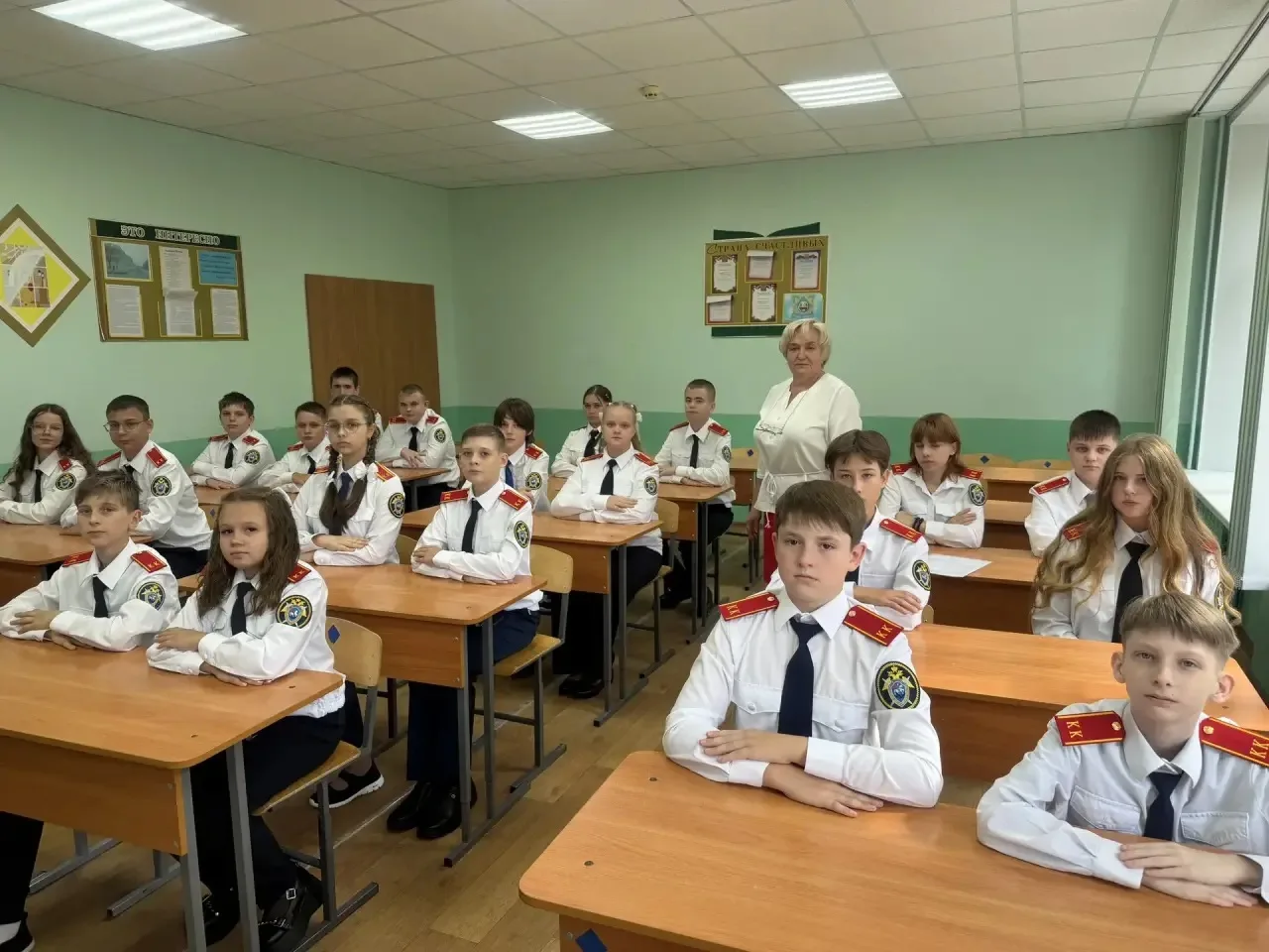 В городе Пензе — пополнение в рядах будущих следователей! В гимназии «САН» открыт кадет...
