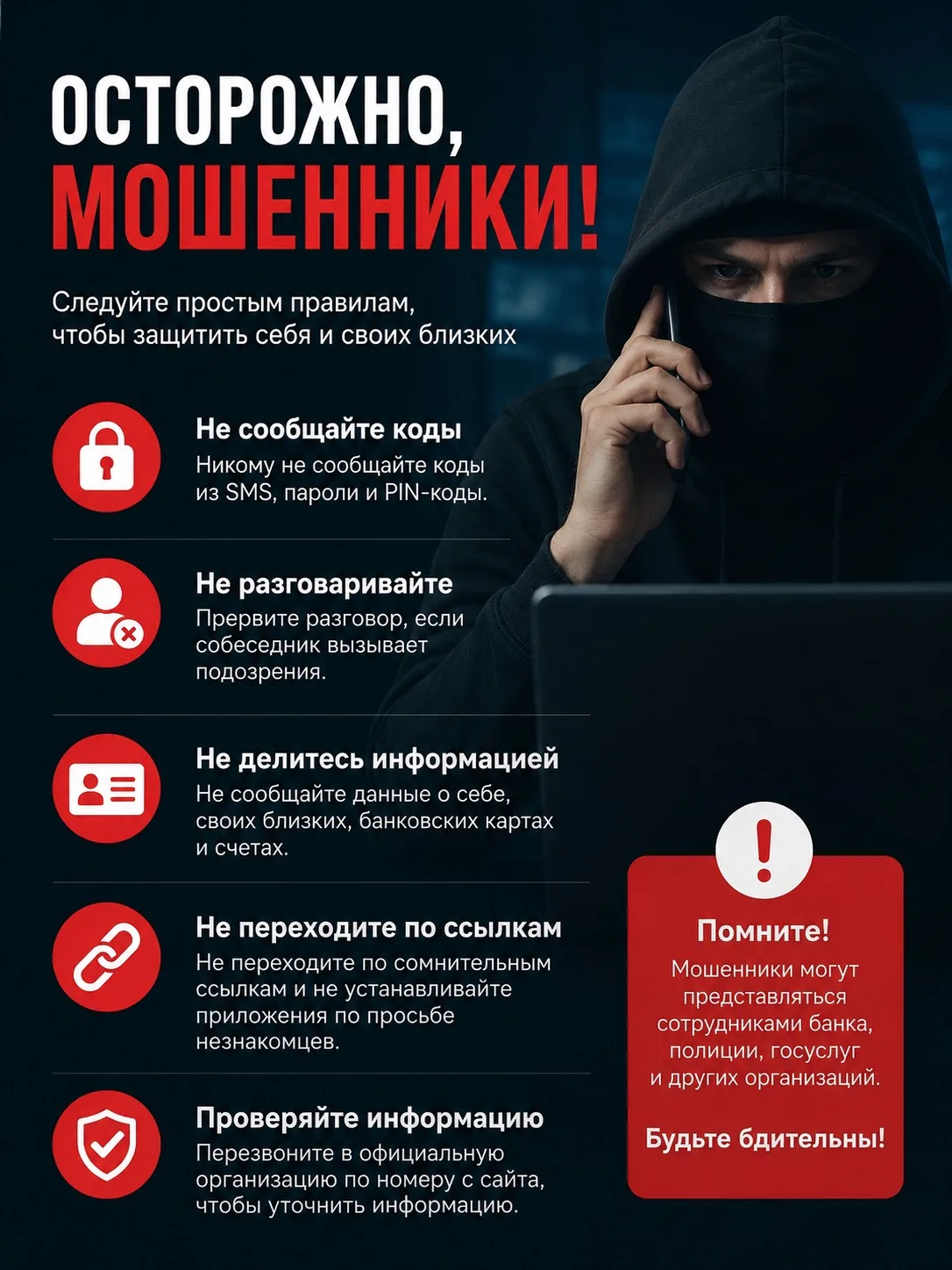 ⚠️ ВНИМАНИЕ, НОВАЯ СХЕМА МОШЕННИЧЕСТВА!