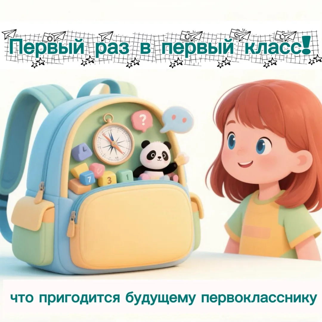 🎉 Первый раз в первый класс! 🎉