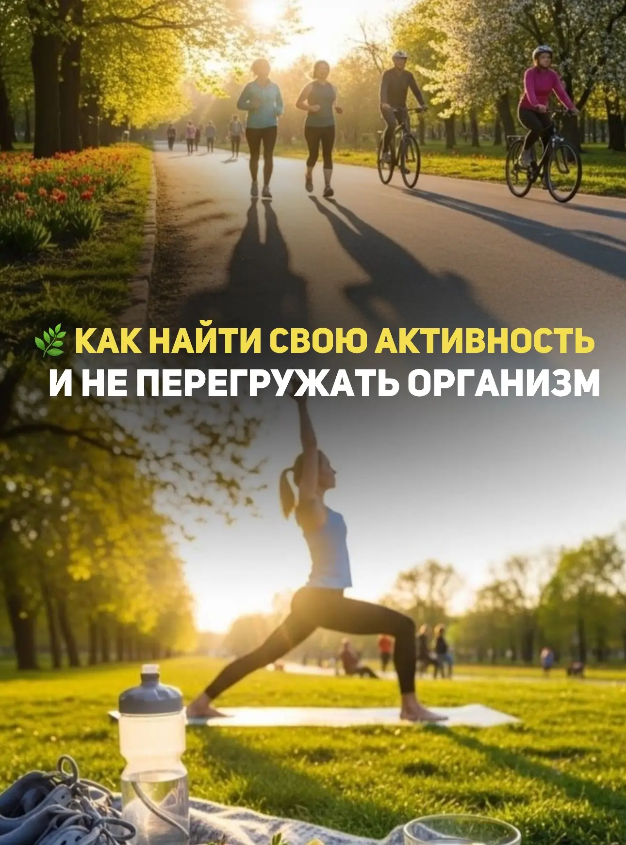🌿 Как найти свою активность и не перегружать организм