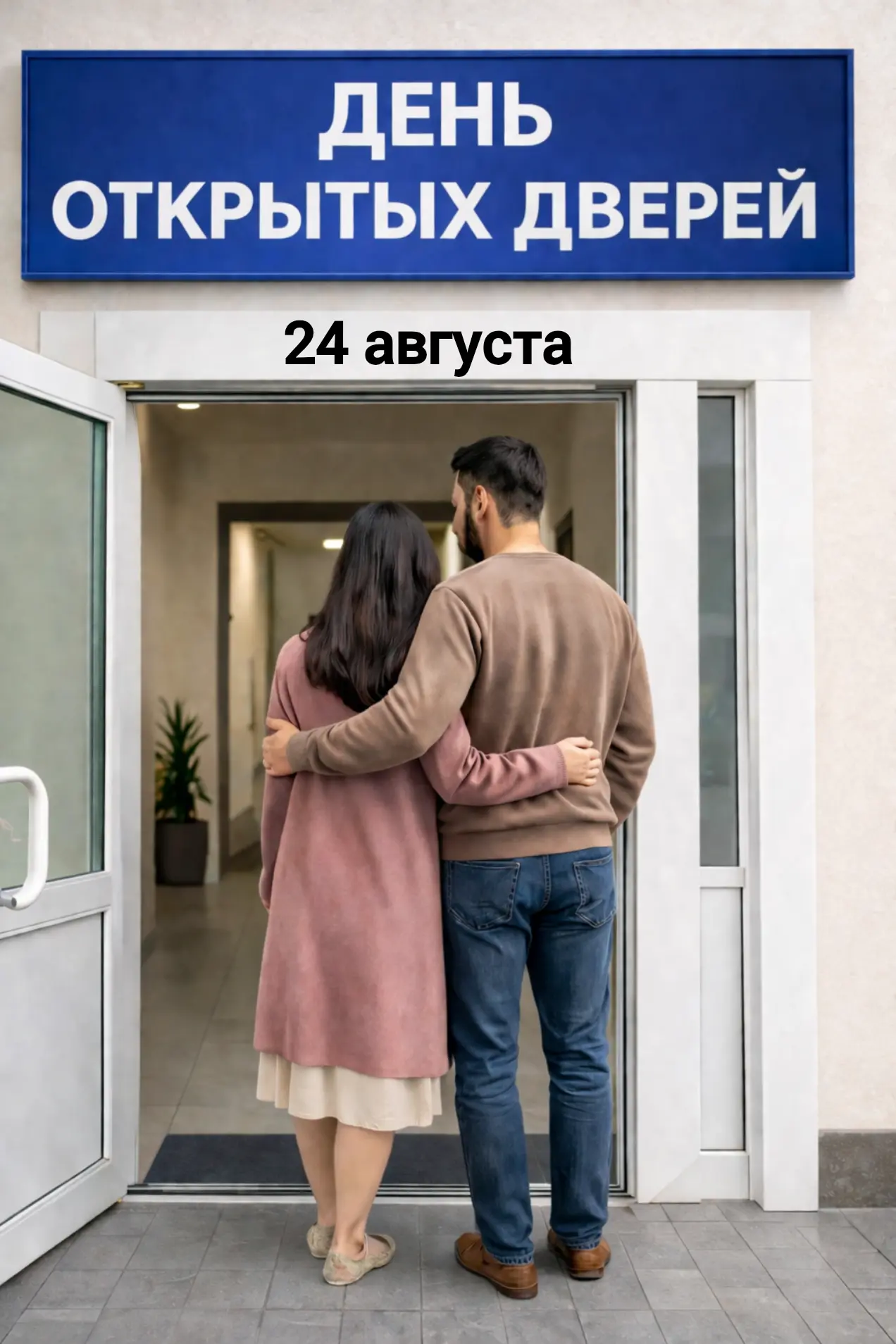 Приглашаем вас 24 августа в 13:00 познакомиться с роддомом и нашими специалистами!