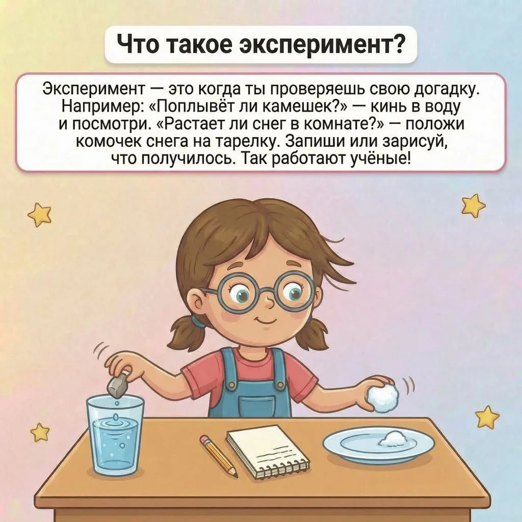 Научные открытия — с самого детства! ✨

✨В рамках Недели российской науки предлагаем замечательный с