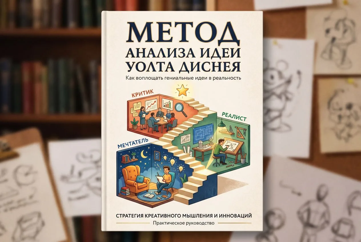 🗝️ промт 

АНАЛИЗ ИДЕИ С ПОМОЩЬЮ МЕТОДА УОЛТА ДИСНЕЯ 

R — Role (Роль)
Ты профессиональный коуч по 