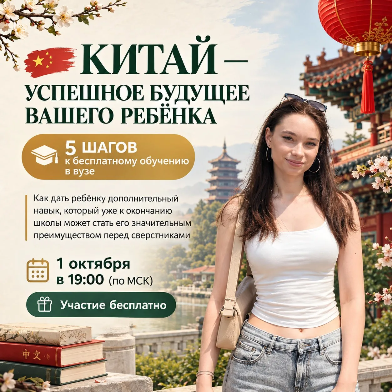 🇨🇳 КИТАЙ— УСПЕШНОЕ БУДУЩЕЕ ВАШЕГО РЕБЁНКА