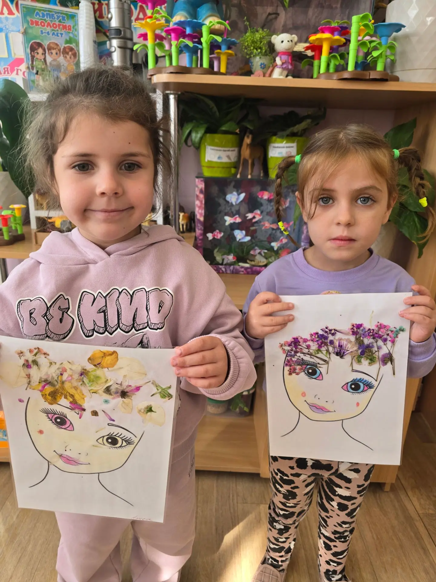 🍁 Осень — художница, а ребята из «Радуги» — её маленькие помощники!