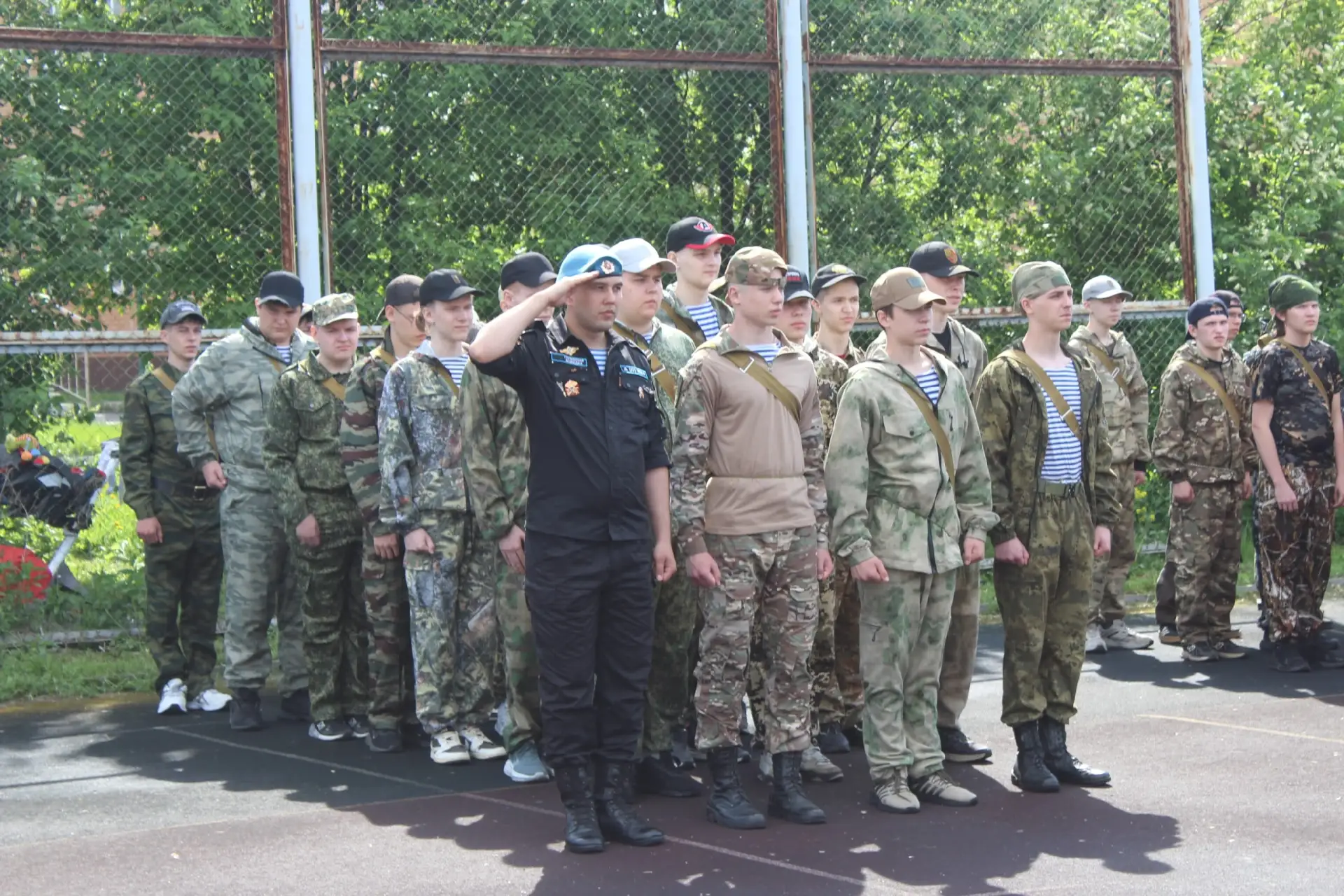 В Голышманово второй день учебных сборов!