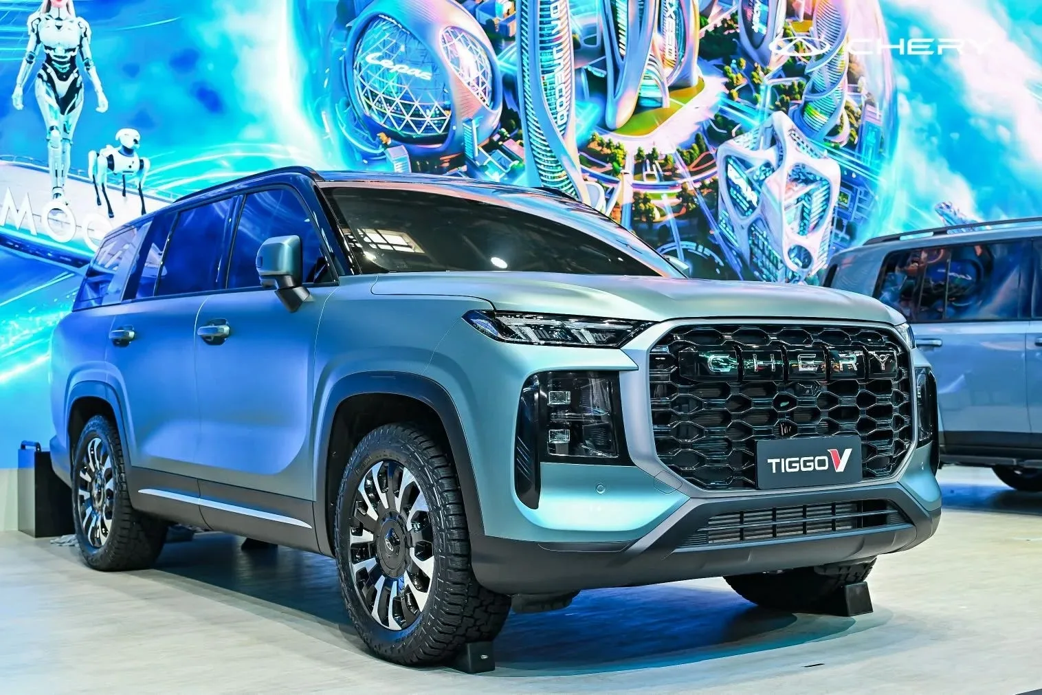 Chery показала брутальный Tiggo X длиной более 5 метров — новый флагман уже почти готов...