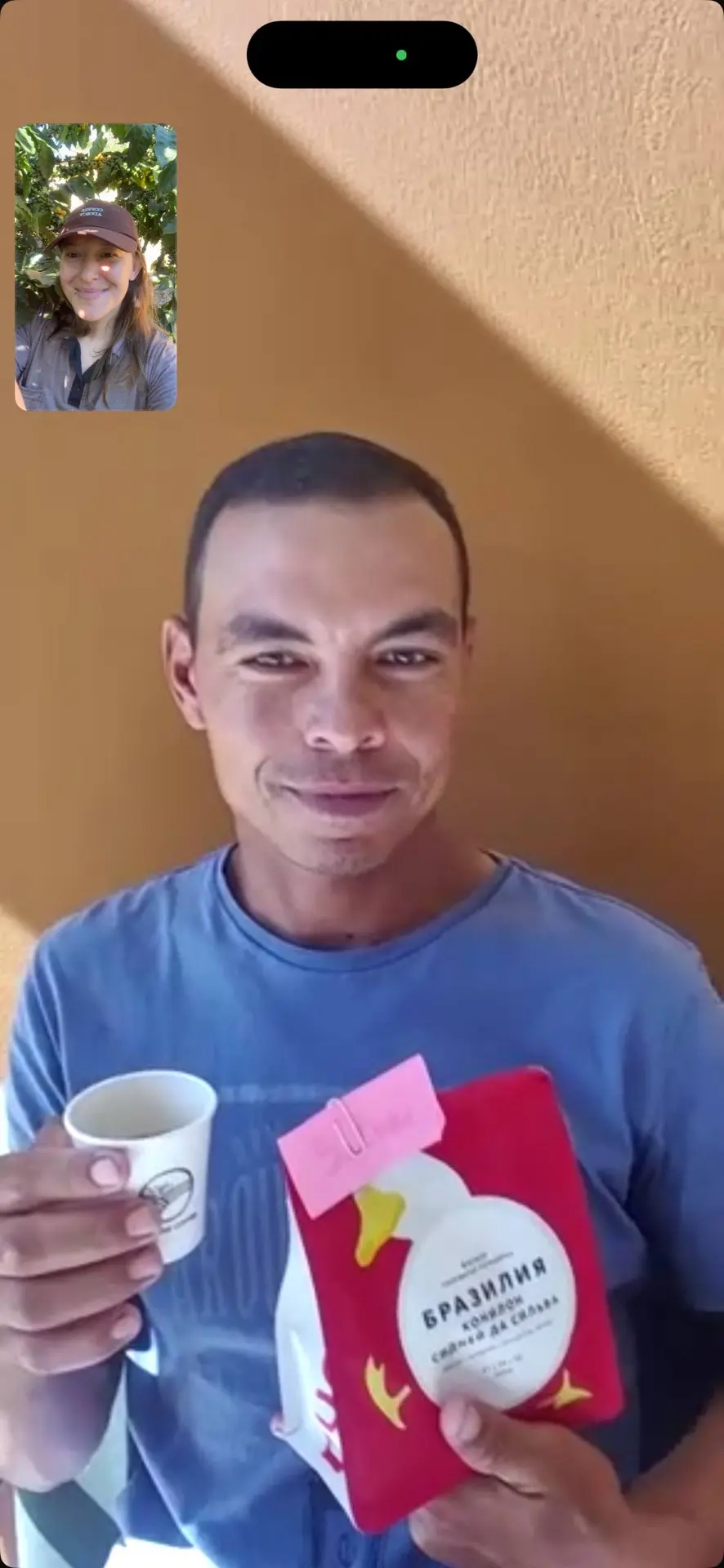 Вашему вниманию Сидней на ладошке у Сиднея 👐