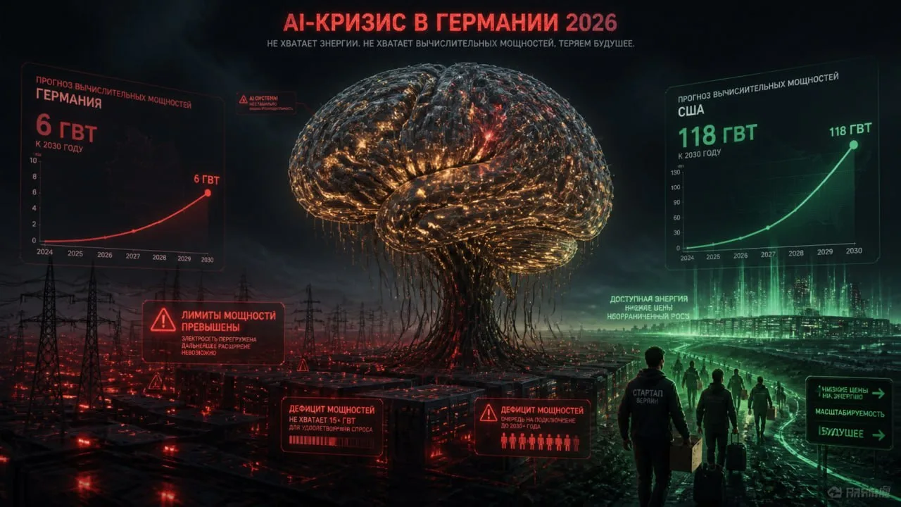 ✅ Энергетический голод Европы