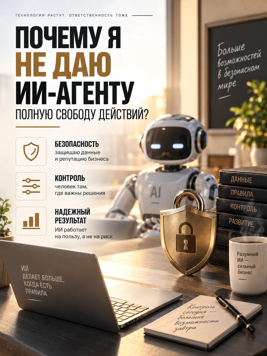 Почему я не даю ИИ-агенту полную свободу действий?
