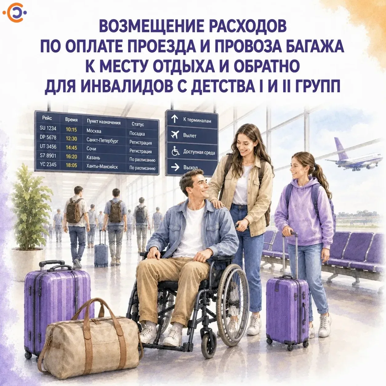 ✈️ Возмещение расходов на проезд и провоз багажа: что важно знать инвалидам с детства I и II групп?
