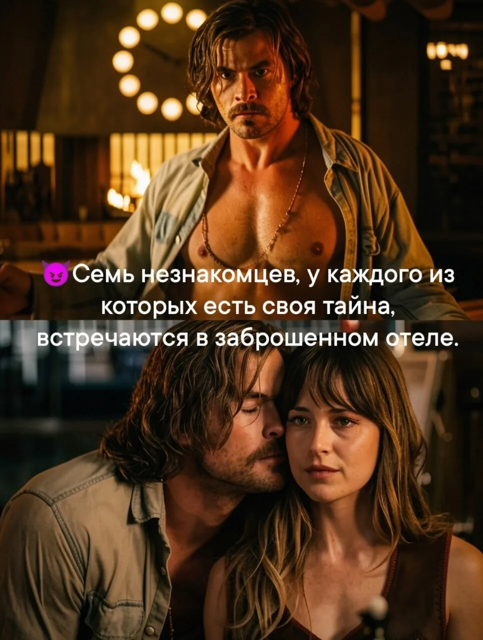 😈Семь совершенно незнакомых людей, и у каждой — свой скелет в шкафу. Все они оказывают...