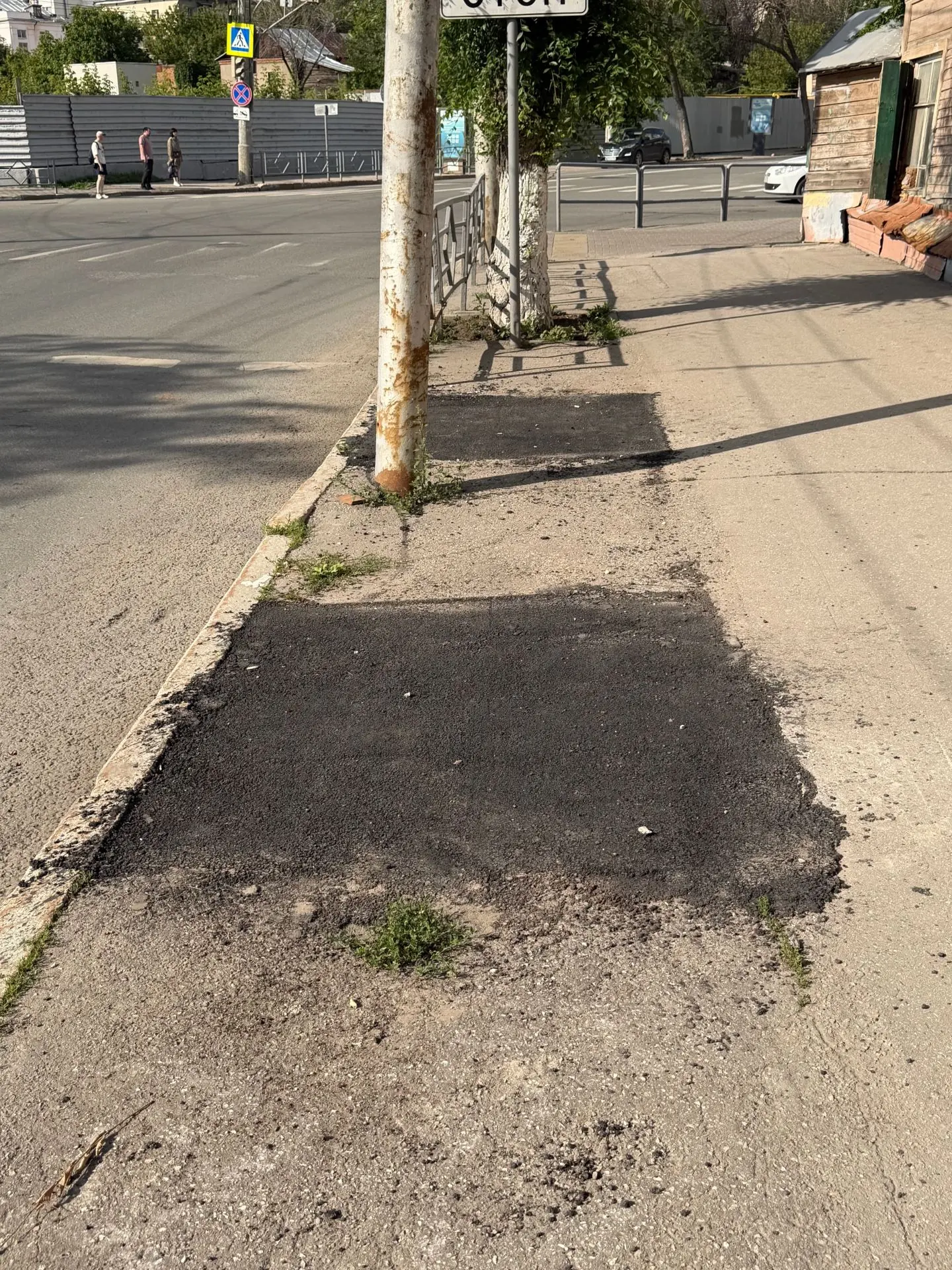 «В городе продолжают избавляться от мест высадки для деревьев, создавая абсолютный диск...