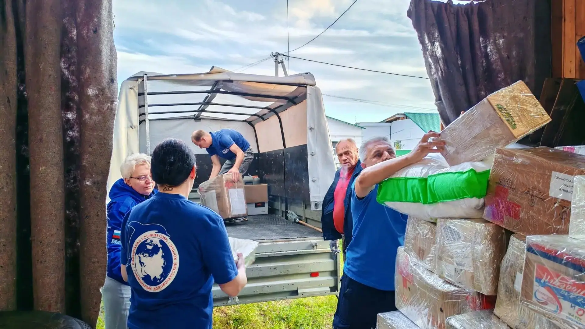 🚛 Очередная машина с гуманитарной помощью отправилась из муниципального отделения Гума...