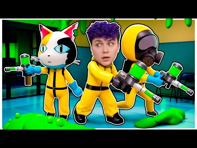 БОЛЬНИЦА для ЖИВОТНЫХ, но НАПАДЕНИЕ СЛИЗИ 🦠 ROBLOX