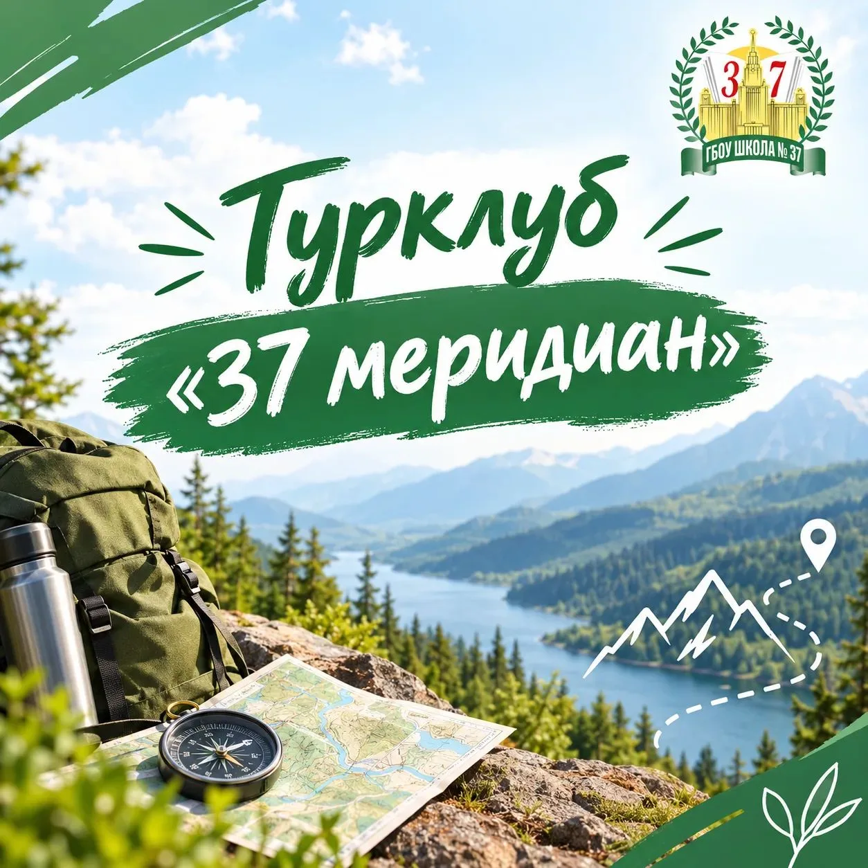 🗺️ Турклуб «37 меридиан»