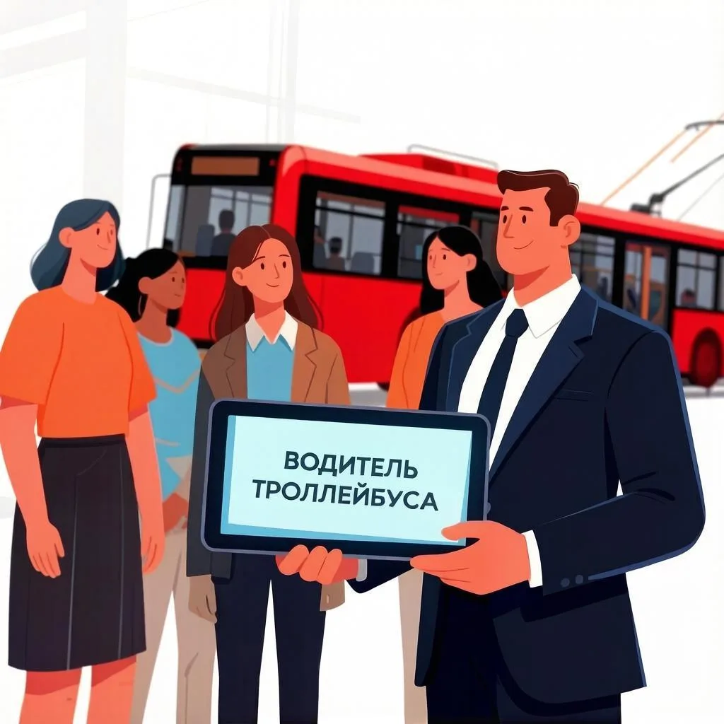 🚋 Работа с видом изнутри: ярмарка вакансий с экскурсией по троллейбусному депо пройдёт...
