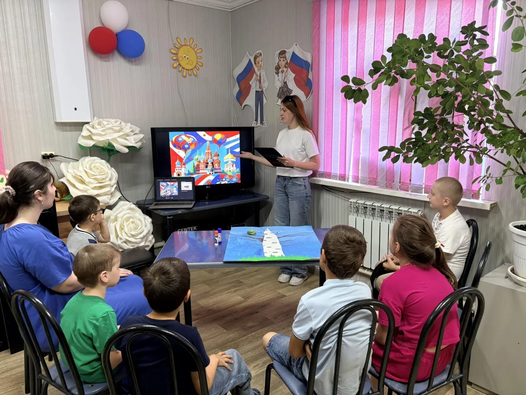 Россия – Родина моя
В отделении реабилитации детей и подростков с ограниченными возможностями здоров