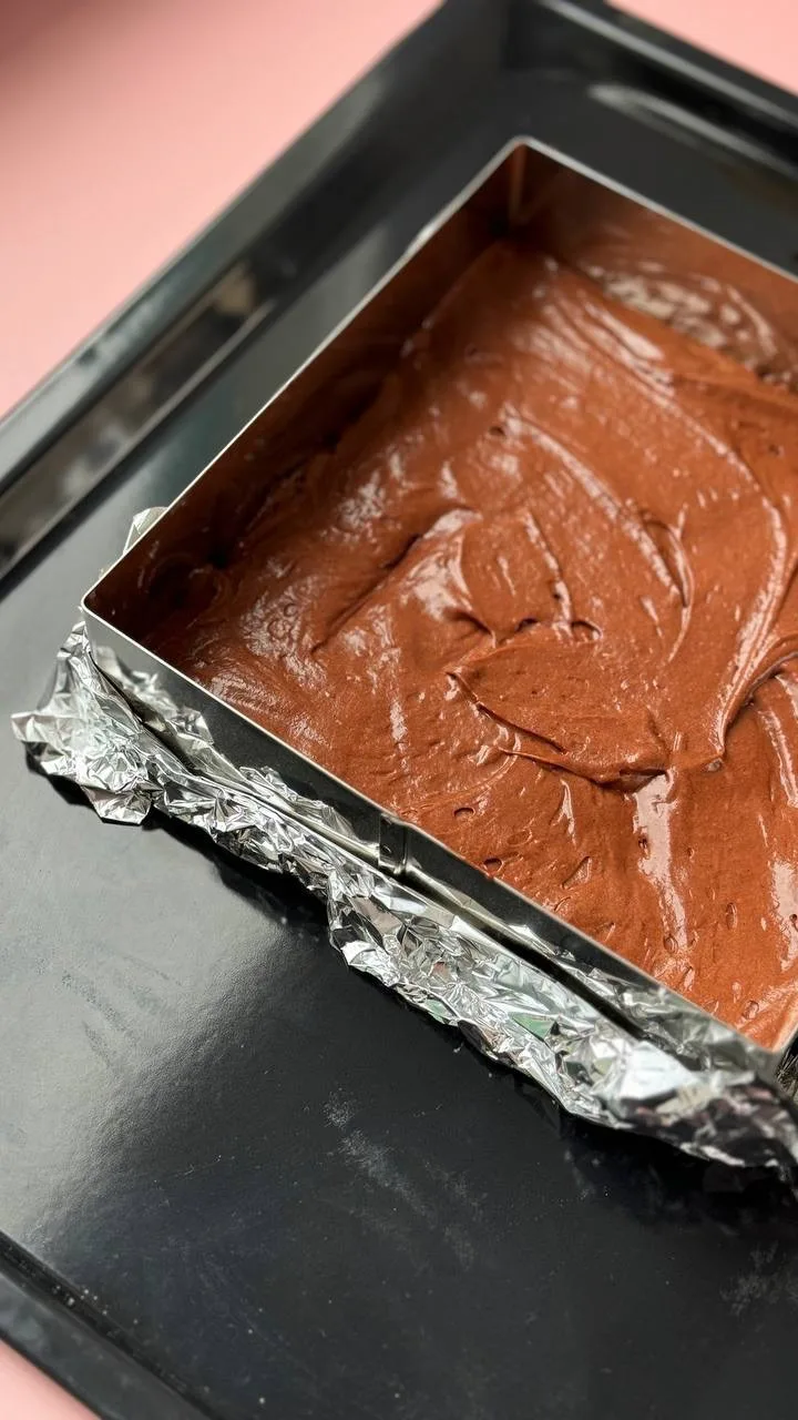 🍫 ШОКОЛАДНЫЙ БРАУНИ С ЧИЗКЕЙКОМ ВНУТРИ!