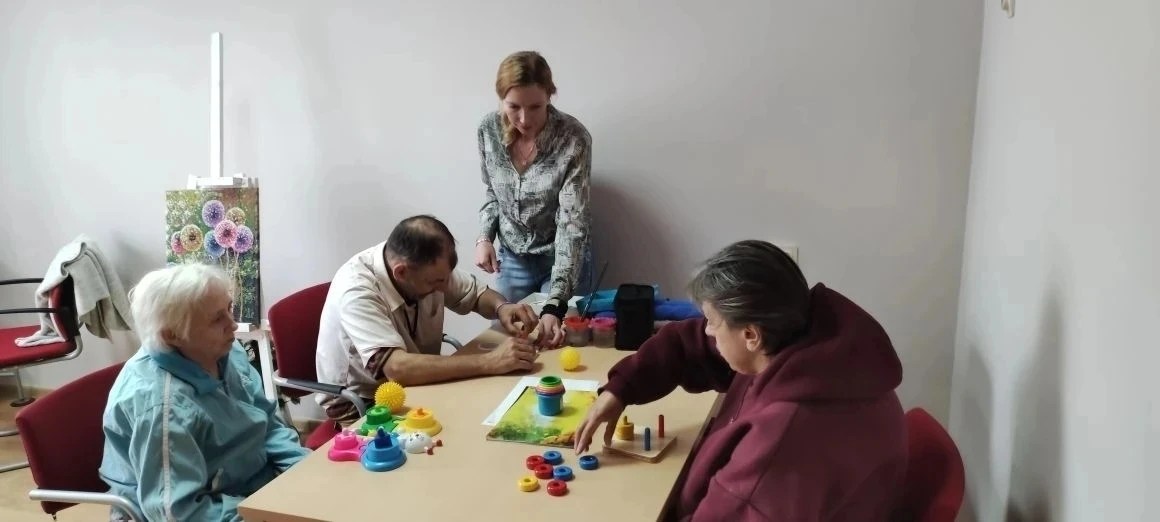💫Поддержание когнитивной активности  🏡В Дрюцком психоневрологическом интернате прошло занятие под на