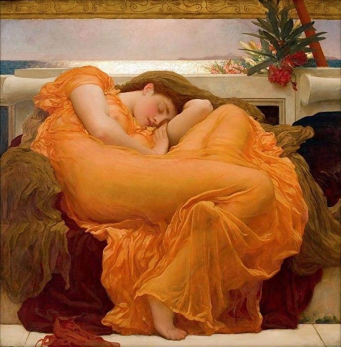 «Пылающий июнь», 1895.