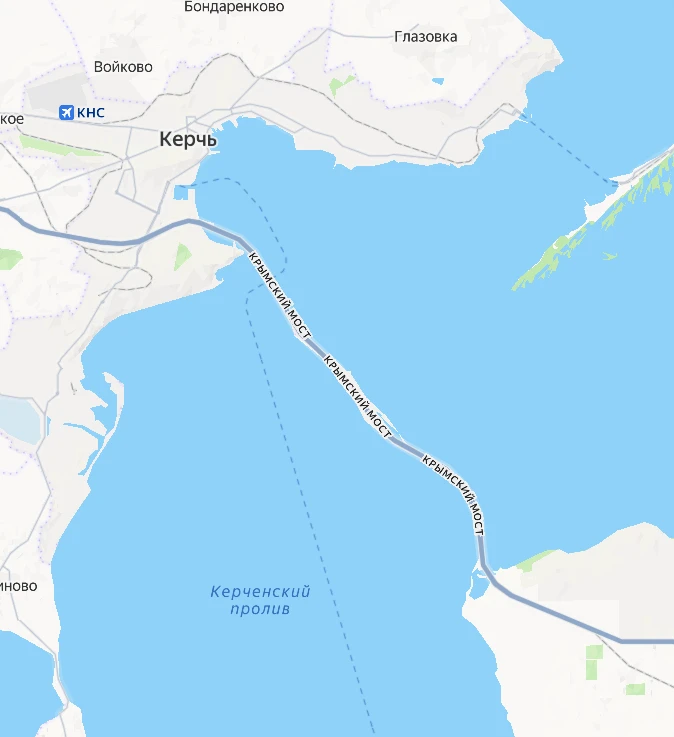 Минтранс уточнил правила проезда транспорта по Крымскому мосту