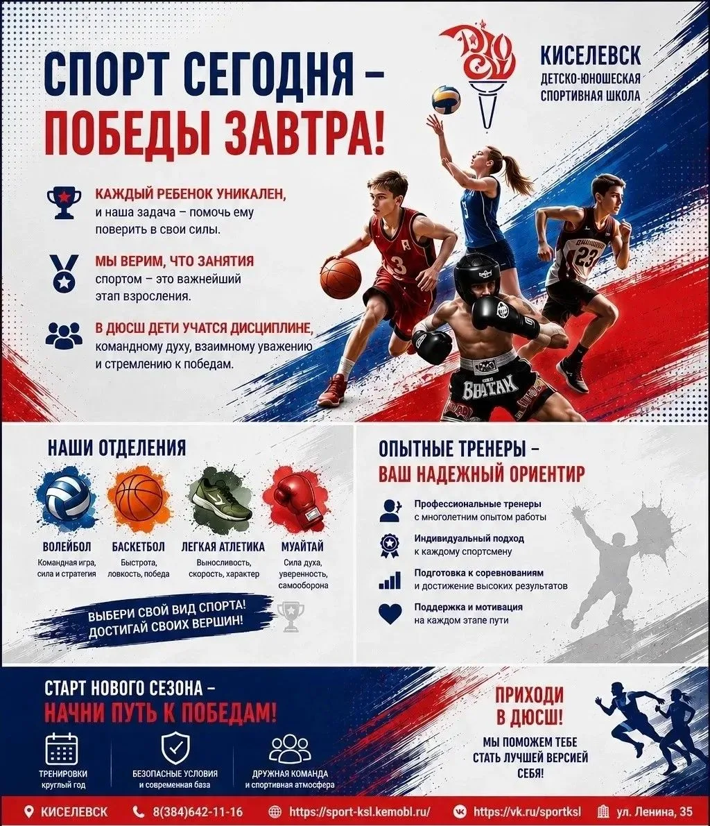 🏆 СПОРТ СЕГОДНЯ - ПОБЕДЫ ЗАВТРА!