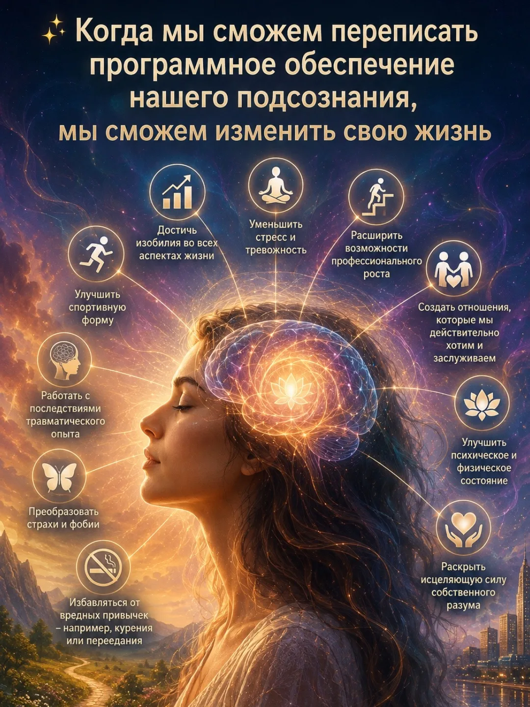 ✨ Когда мы сможем переписать программное обеспечение нашего подсознания, мы сможем изме...