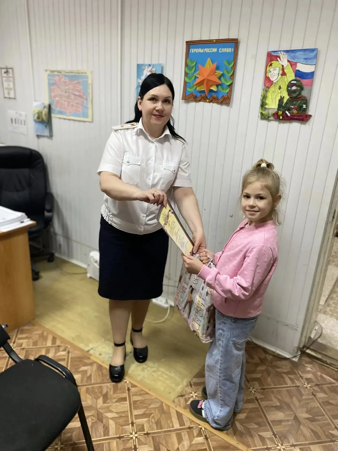 В Международный день защиты детей в Отделе МВД России «Новоалександровский» прошло нагр...