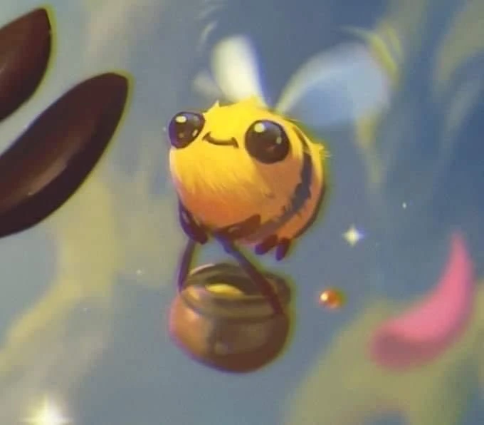 Летние авы с пчелами 🐝