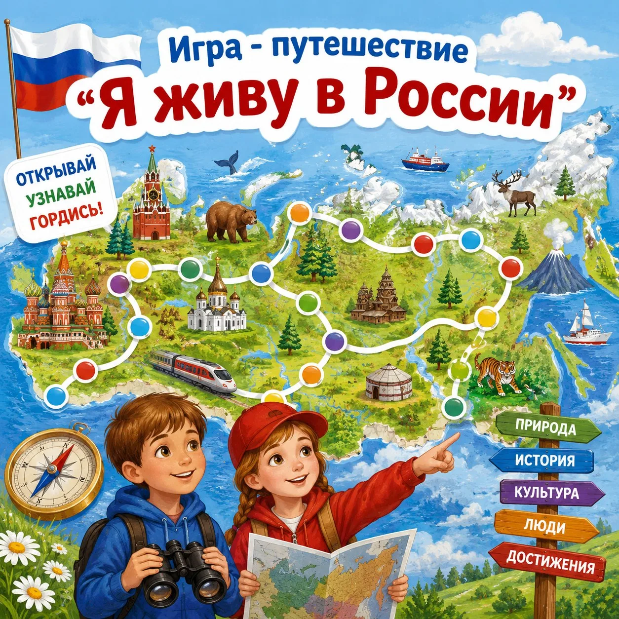 🇷🇺День России — главный государственный праздник страны, который символизирует национ...
