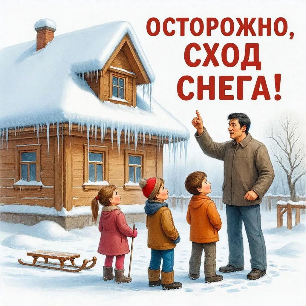 Осторожно, сход снега с крыш!

🔥 Весна наступает, снег постепенно тает, и крыши домов становятся оп