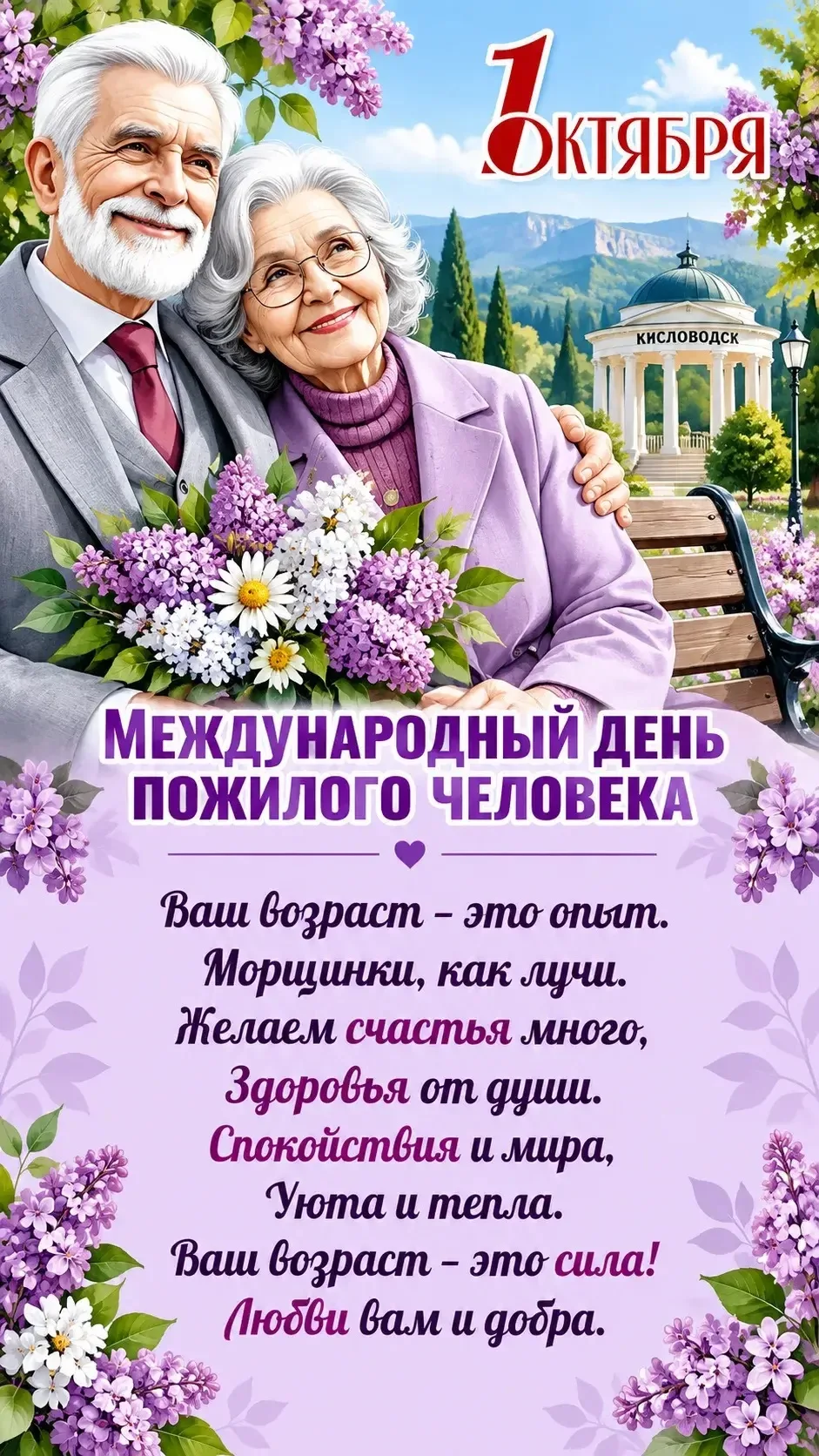 С Днём пожилого человека!