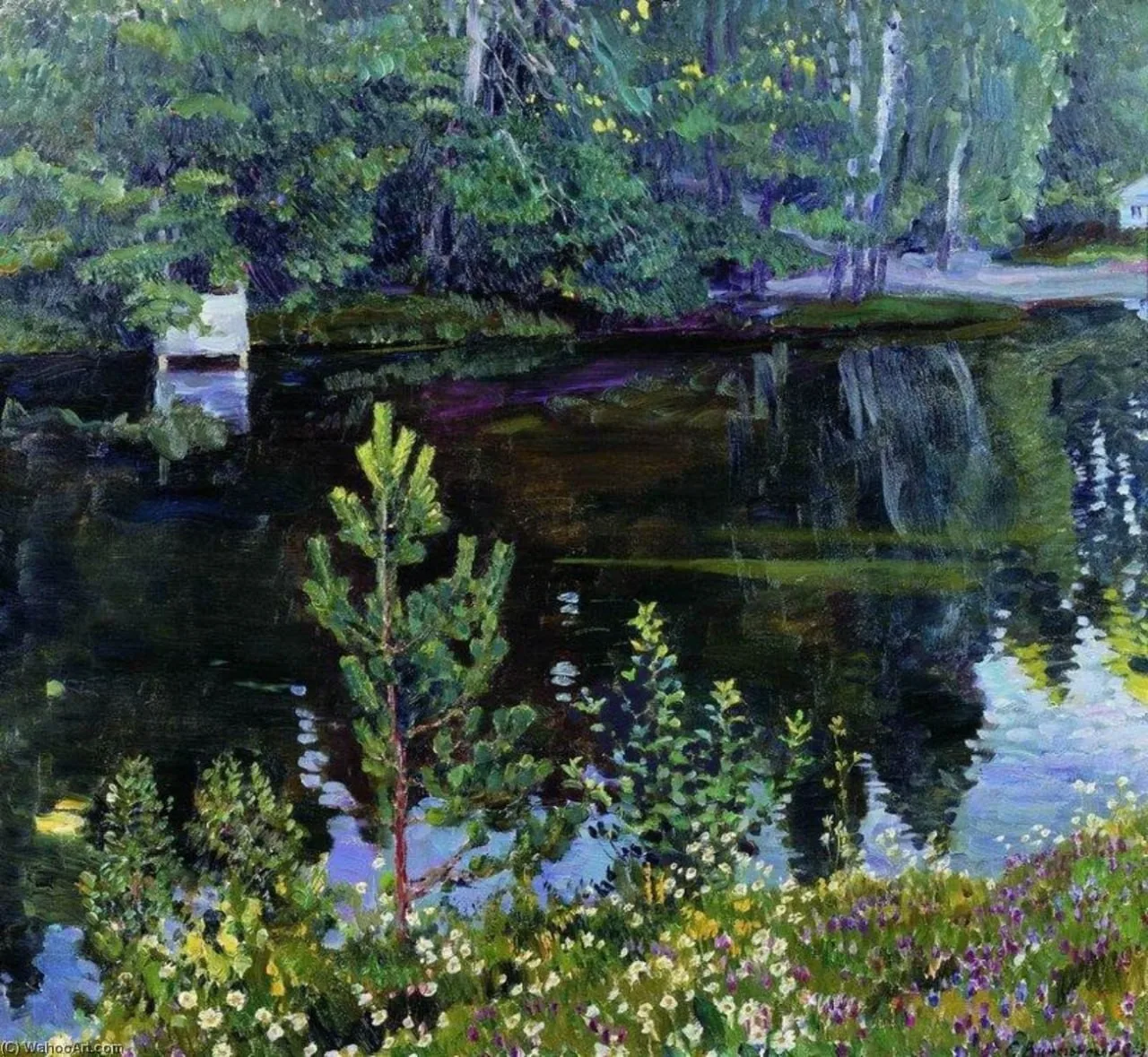 Пейзажи русского художника Сергея Арсеньевича Виноградова (1869-1938)