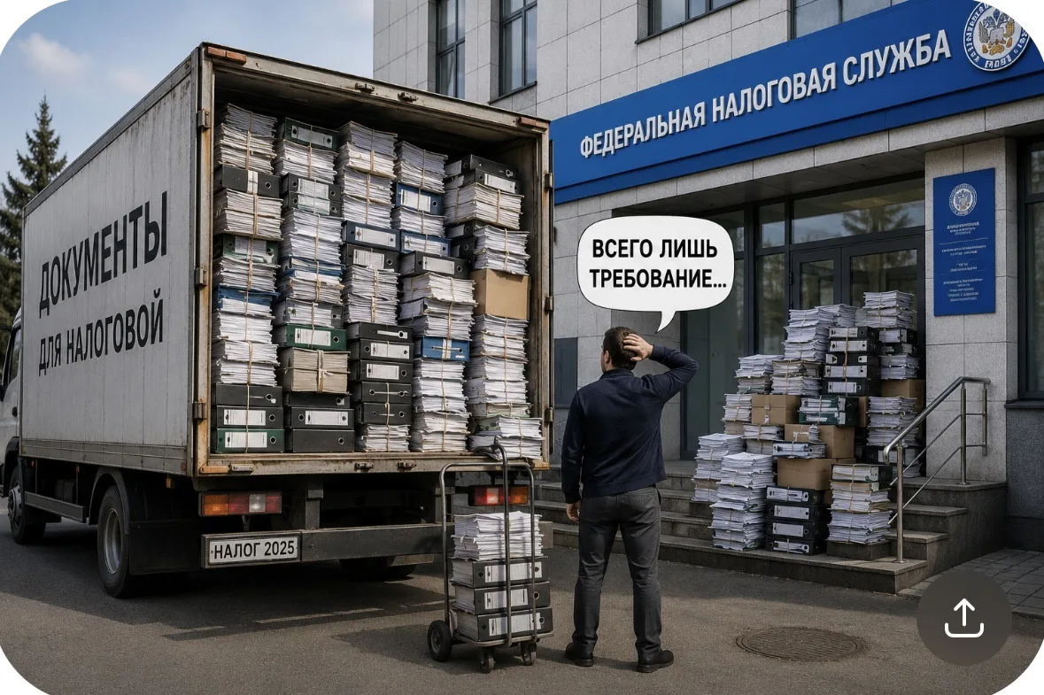 Всегда ли нужно отправлять грузовик документов по первому требованию ФНС?