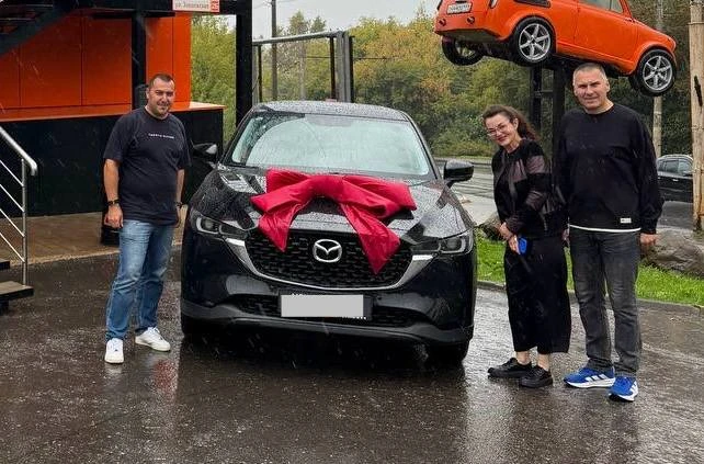 ✅Кострома! Выдали новенькую Mazda CX-5 нашему Клиенту👌