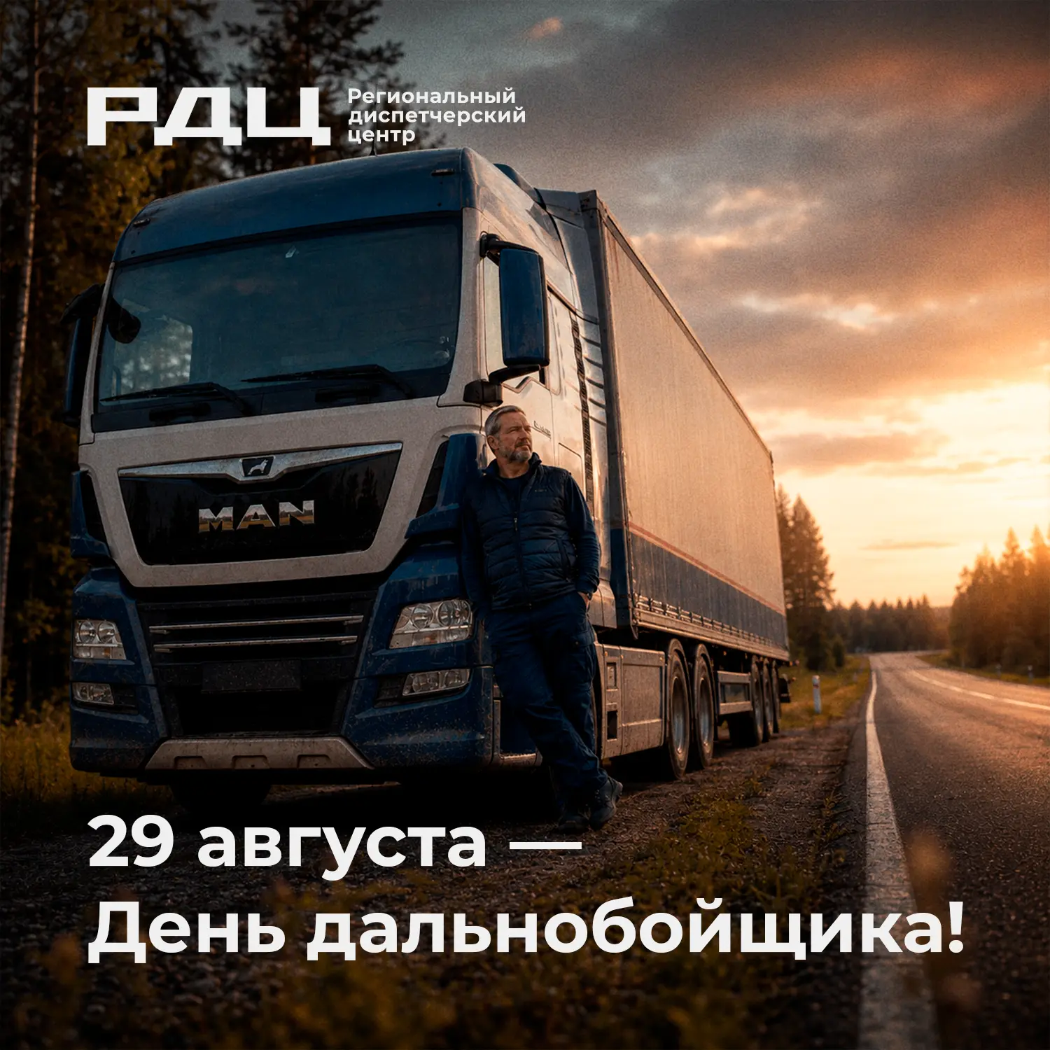 🎉 29 августа — День дальнобойщика!